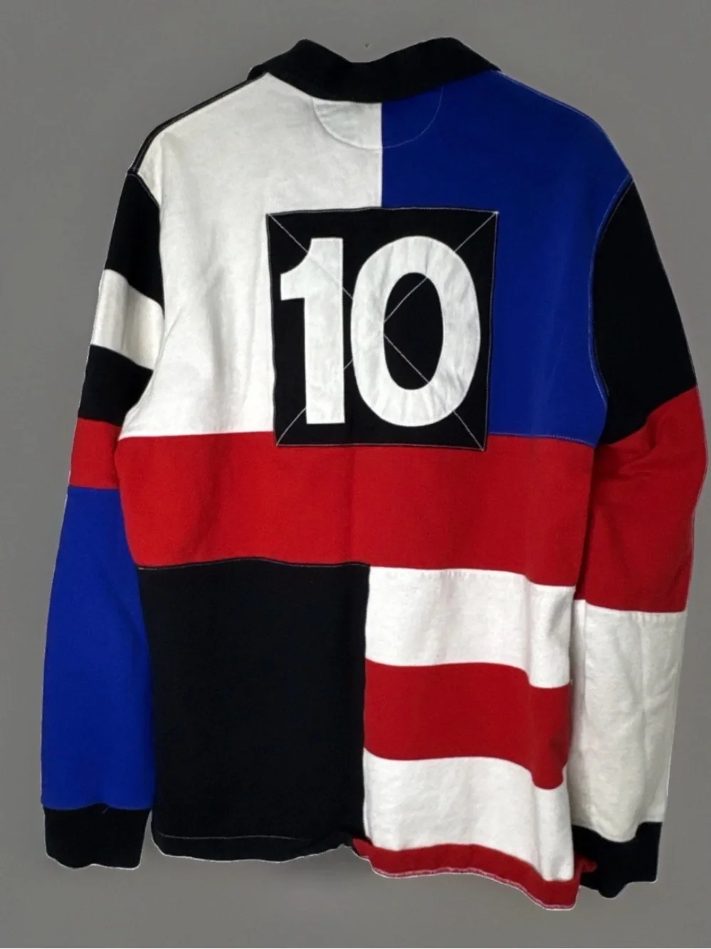 Polo Ralph Lauren Special Edition USA Colorblock Rugby Shirt Big Pony XL